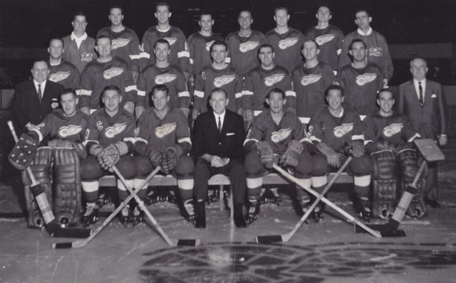 Detroit Red Wings Team Photo 1964