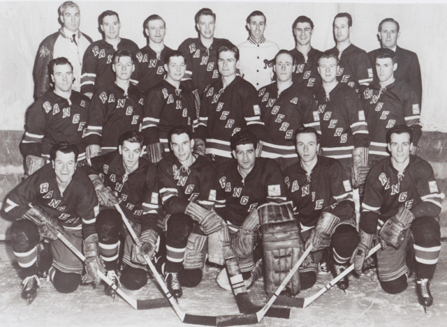 New York Rangers Team Photo 1950