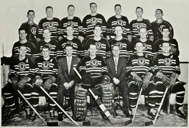 Chicago Black Hawks Team Photo 1954