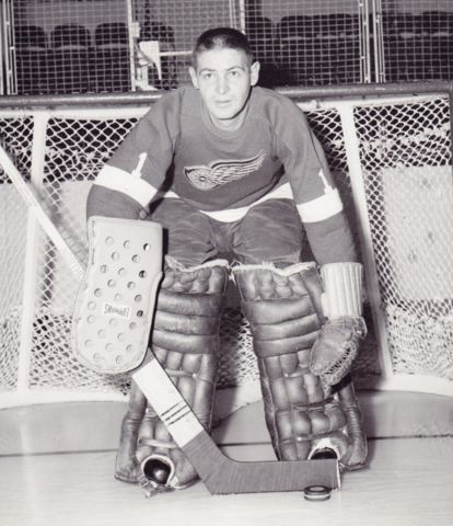 Terry Sawchuk 1961 Detroit Red Wings