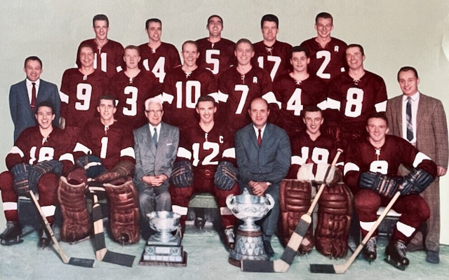 Chatham Maroons Allan Cup Champions 1960 J. Ross Robertson Trophy Champions