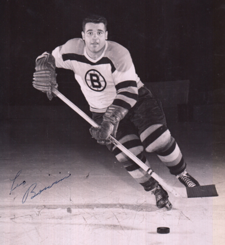 Léo Boivin 1957 Boston Bruins