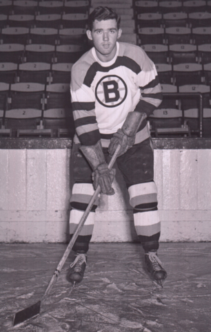 Johnny Peirson 1951 Boston Bruins