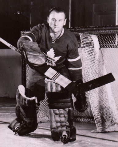 Johnny Bower 1961 Toronto Maple Leafs