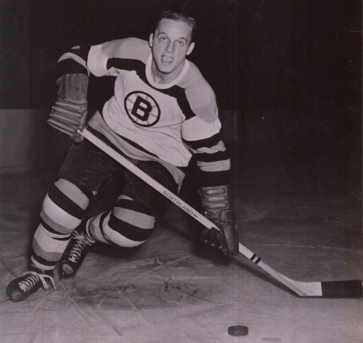 Doug Mohns 1954 Boston Bruins