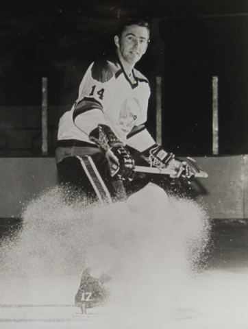 Bob Cunningham Denver Spurs 1969 Western Hockey League