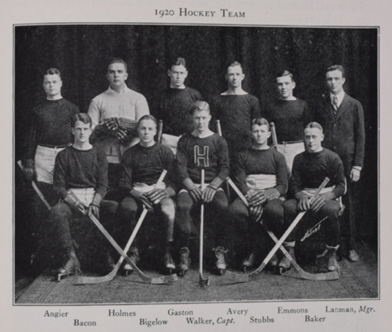 Harvard Ice Hockey Team 1920 Harvard Crimson Ice Hockey Team