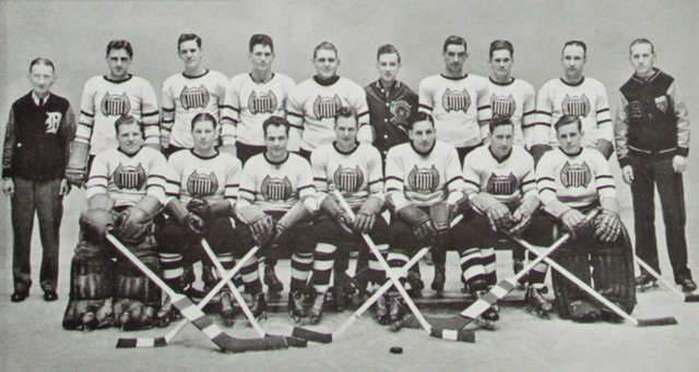 Detroit Olympics 1936 International Hockey League Champions