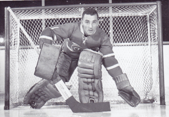 Jacques Plante 1957 Montreal Canadiens