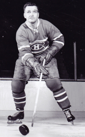 Bernie "Boom Boom" Geoffrion 1957 Montreal Canadiens
