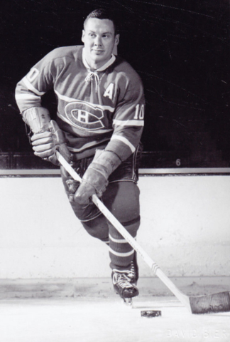 Tom Johnson 1957 Montreal Canadiens