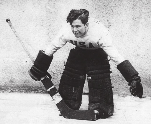 Gerry Cosby 1933 World Ice Hockey Champion Goaltender for USA Hockey