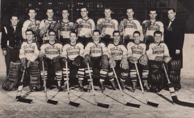 Toledo Mercurys Hockey Team 1953 International Hockey League