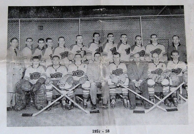 Strathroy Rockets Team Photo 1957
