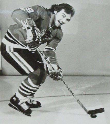 Ted Bulley 1976 Chicago Black Hawks