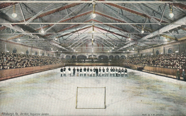 The Duquesne Gardens - World's Largest Indoor Ice Rink / Hockey Arena 1901