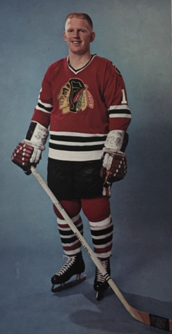 Pat Stapleton 1966 Chicago Black Hawks