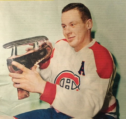 Tom Johnson 1958 Montreal Canadiens
