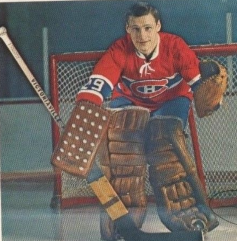 Phil Myre 1970 Montreal Canadiens