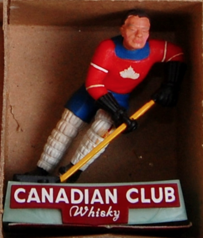 Canadian Club Whisky Hockey Display