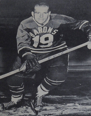 Cal Stearns 1955 Cleveland Barons