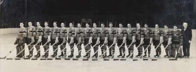 Montreal Canadiens Team Photo 1947