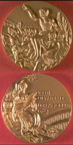 1984 Summer Olympics Gold Medal from Los Angeles, California