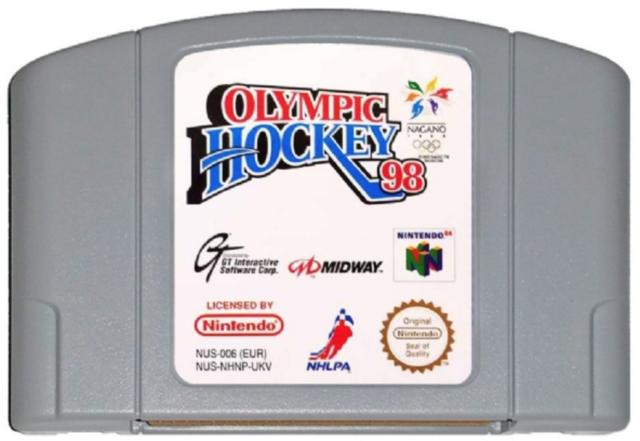 Nintendo 64 Olympic Hockey '98 Game