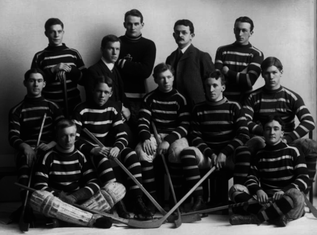 McGill University Hockey Team 1904 Intercollegiate Hockey Union