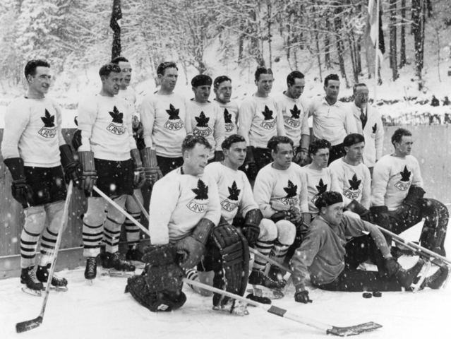 Team Canada / Canadian Olympic Hockey Team at the 1936 Winter Olympics