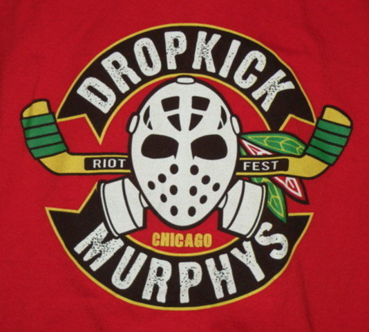 Dropkick Murphys Hockey Logo for 2014 Tour