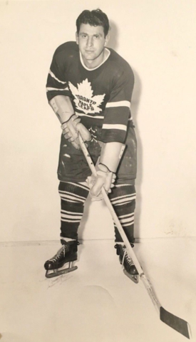 Vic Lynn 1949 Toronto Maple Leafs