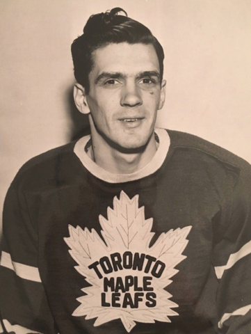 Hugh Bolton 1954 Toronto Maple Leafs