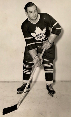 Bill Juzda 1949 Toronto Maple Leafs