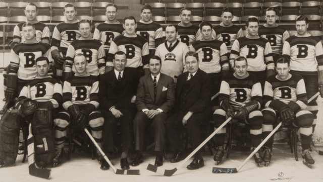 Boston Bruins Team Photo 1934