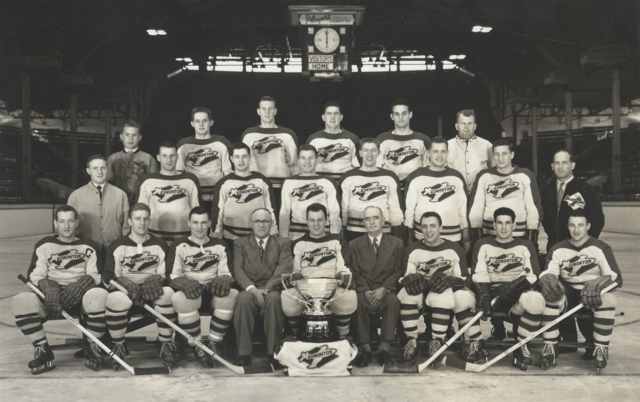 Edmonton Flyers - Lester Patrick Cup Champions 1953 Western Hockey League Champs