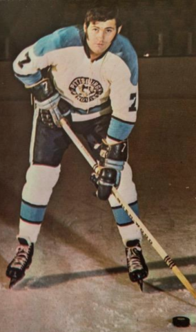Bryan Hextall Jr. 1971 Pittsburgh Penguins
