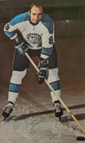 Val Fonteyne 1971 Pittsburgh Penguins