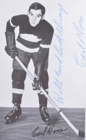 Carl Voss First Winner of the Calder Memorial Trophy in 1933