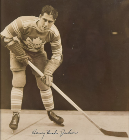 Harvey "Busher" Jackson 1934 Toronto Maple Leafs
