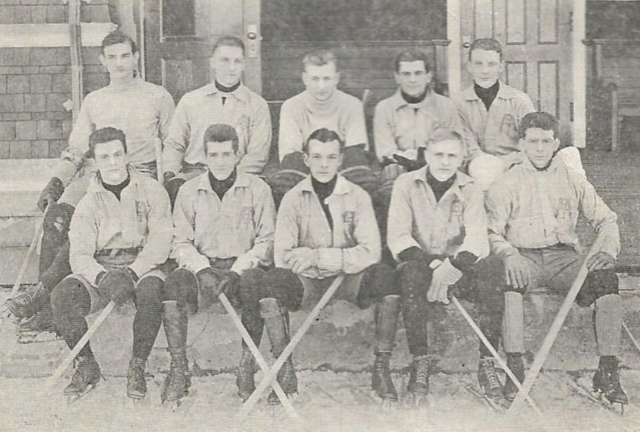 Amherst College Ice Hockey Team 1909