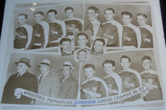 Winnipeg Monarchs 1937 Memorial Cup Champions