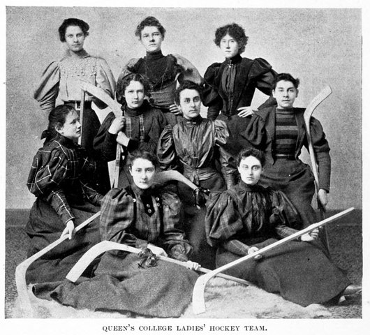 Queen's College Ladies Hockey Team 1896–97