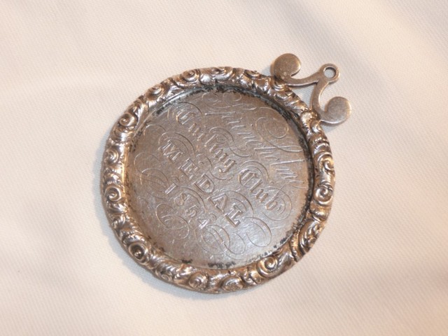 Curling Medal 1854 B