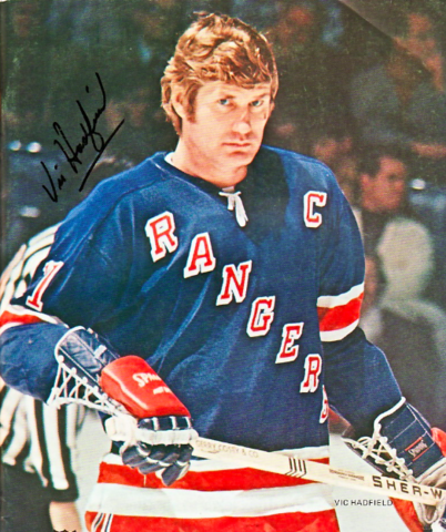 Vic Hadfield 1972 New York Rangers
