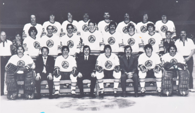 Fort Worth Texans Team Photo 1979 Central Hockey League