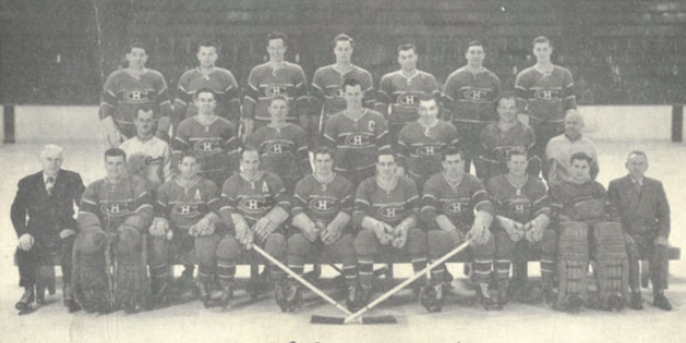 Montreal Canadiens Team Photo 1948