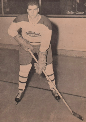 Jack LeClair 1955 Montreal Canadiens