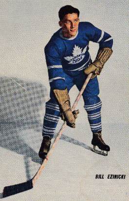 Bill Ezinicki 1946 Toronto Maple Leafs