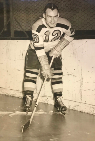 Grant "Knobby" Warwick 1948 Boston Bruins